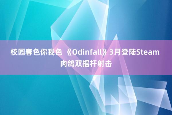 校园春色你我色 《Odinfall》3月登陆Steam 肉鸽双摇杆射击